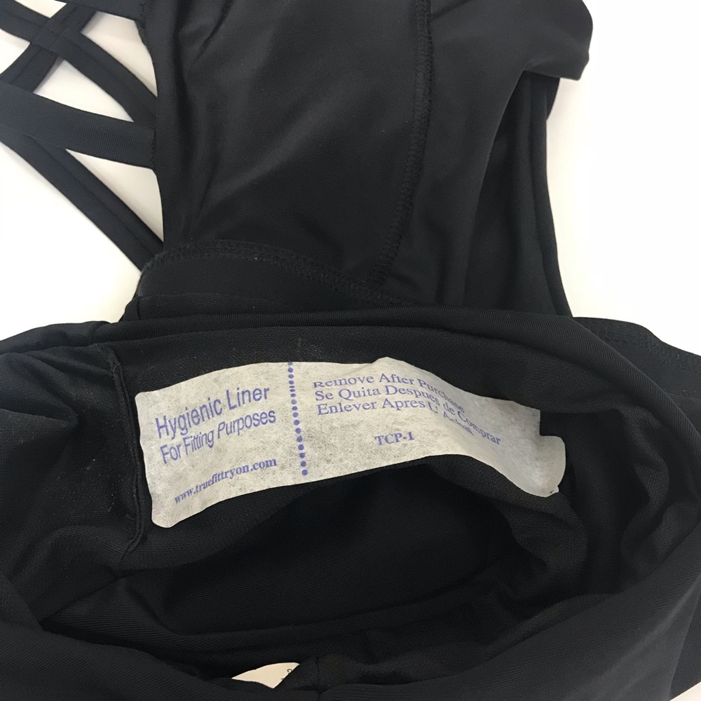 Rebecca Virtue Black one piece cut out swim suit - Picture 8 of 8